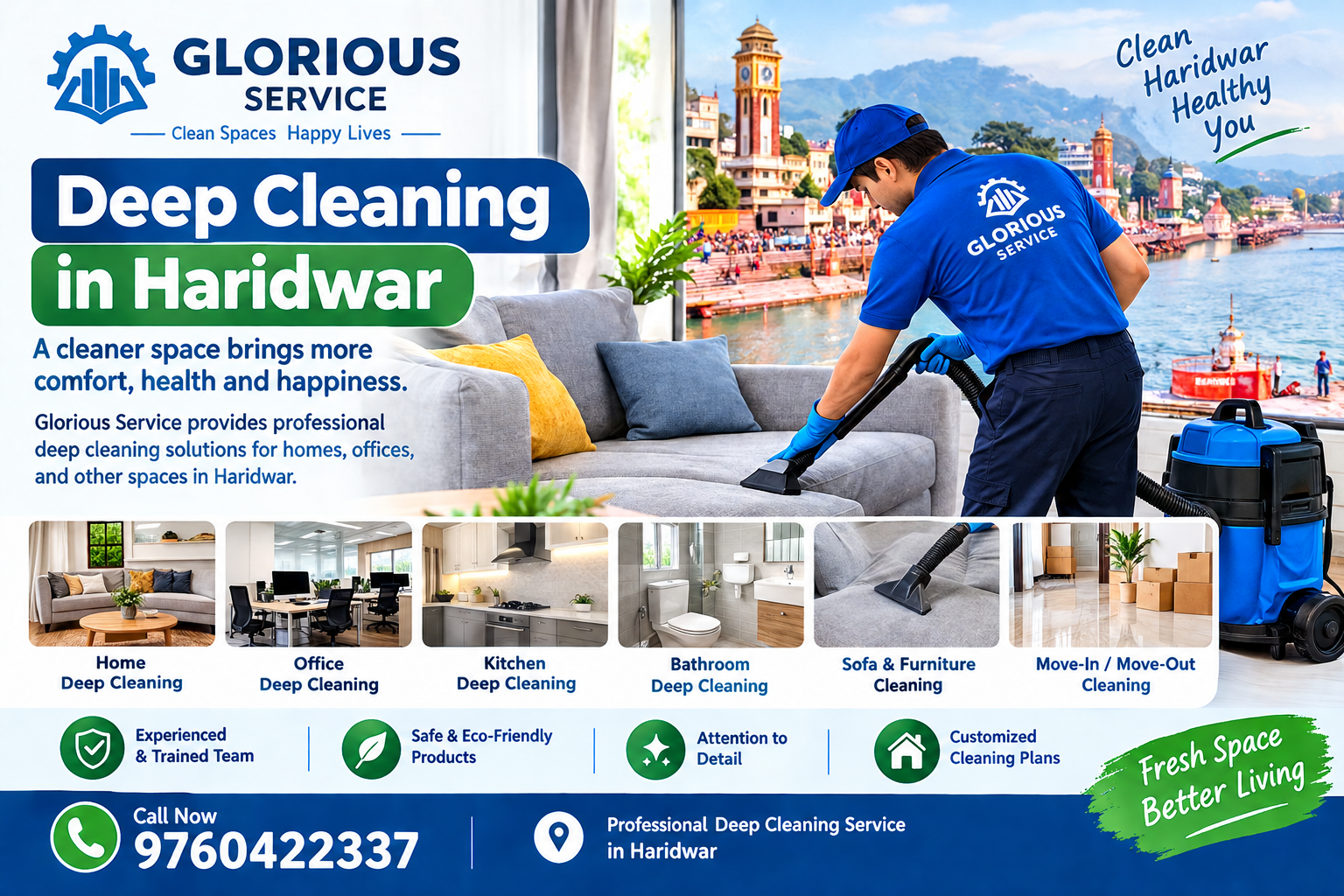 Deep Cleaning in Haridwar | Professional Deep Cleaning Service | Call- 9760422337